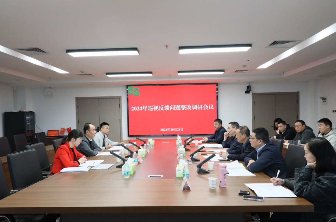 集團(tuán)黨委委員、紀(jì)委書記、監(jiān)察專員吳年春一行督導(dǎo)糧油集團(tuán)巡視整改等工作